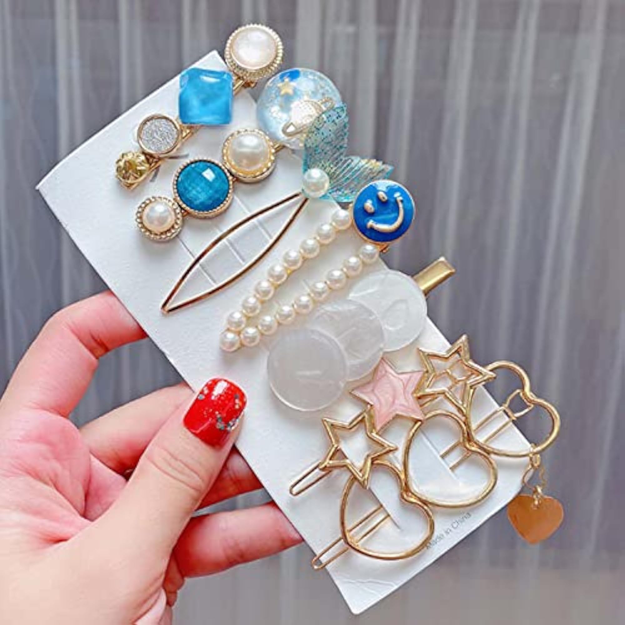 Colorful Cute Rainbow Hair Clips Set for Kids, Fun Accessories